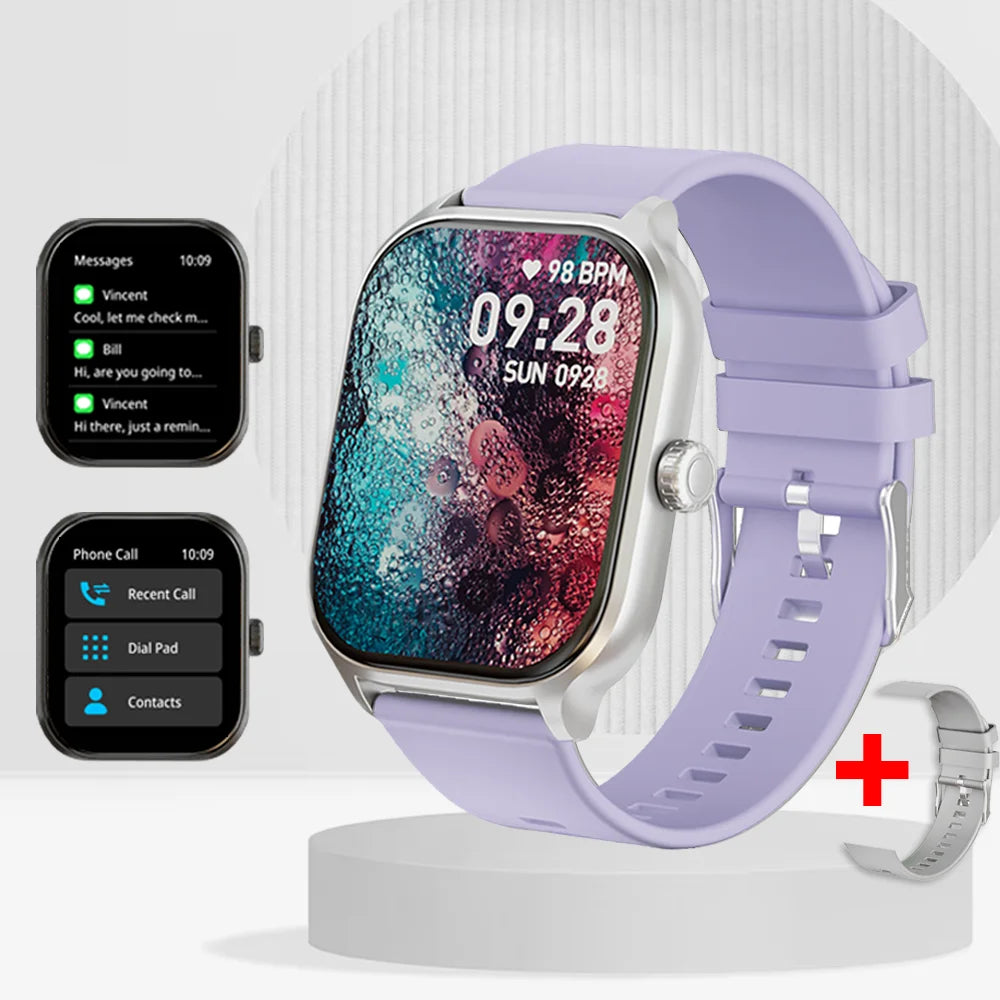 LAXASFIT Smart Watch Bluetooth Call With Voice Assistant