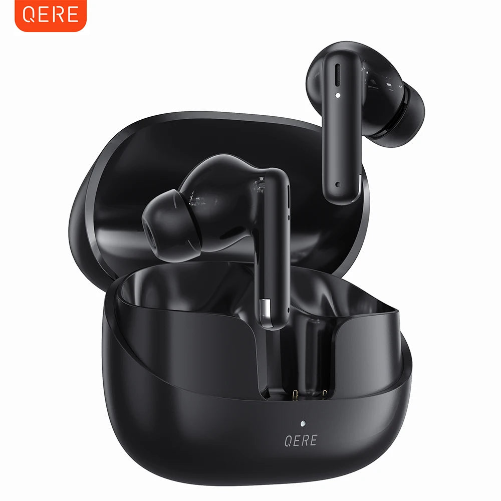 QERE E38 Wireless Earphones With Bluetooth 5.3 HD Microphone