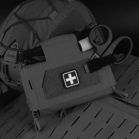 Compact Tactical IFAK Trauma Kit First Aid Pouch Outdoors