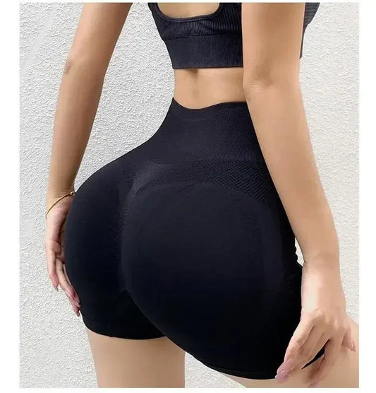Seamless Yoga Set For Women With Shorts And Bra Tops