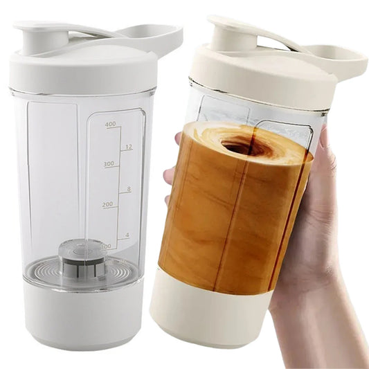 APWIKOGERH Self-Stirring Shaker Cup Portable Protein Shake Mixer