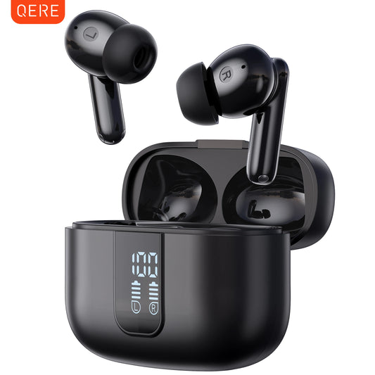 QERE E50 Wireless Headphones TWS Bluetooth 5.3 Hifi Earphones