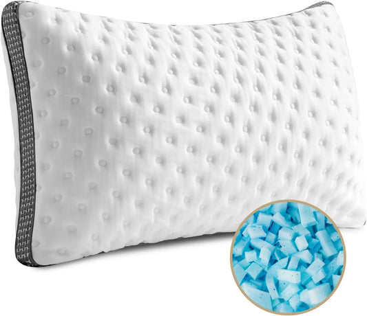 BedStory Cooling Gel Memory Foam Pillow CertiPUR US Certified