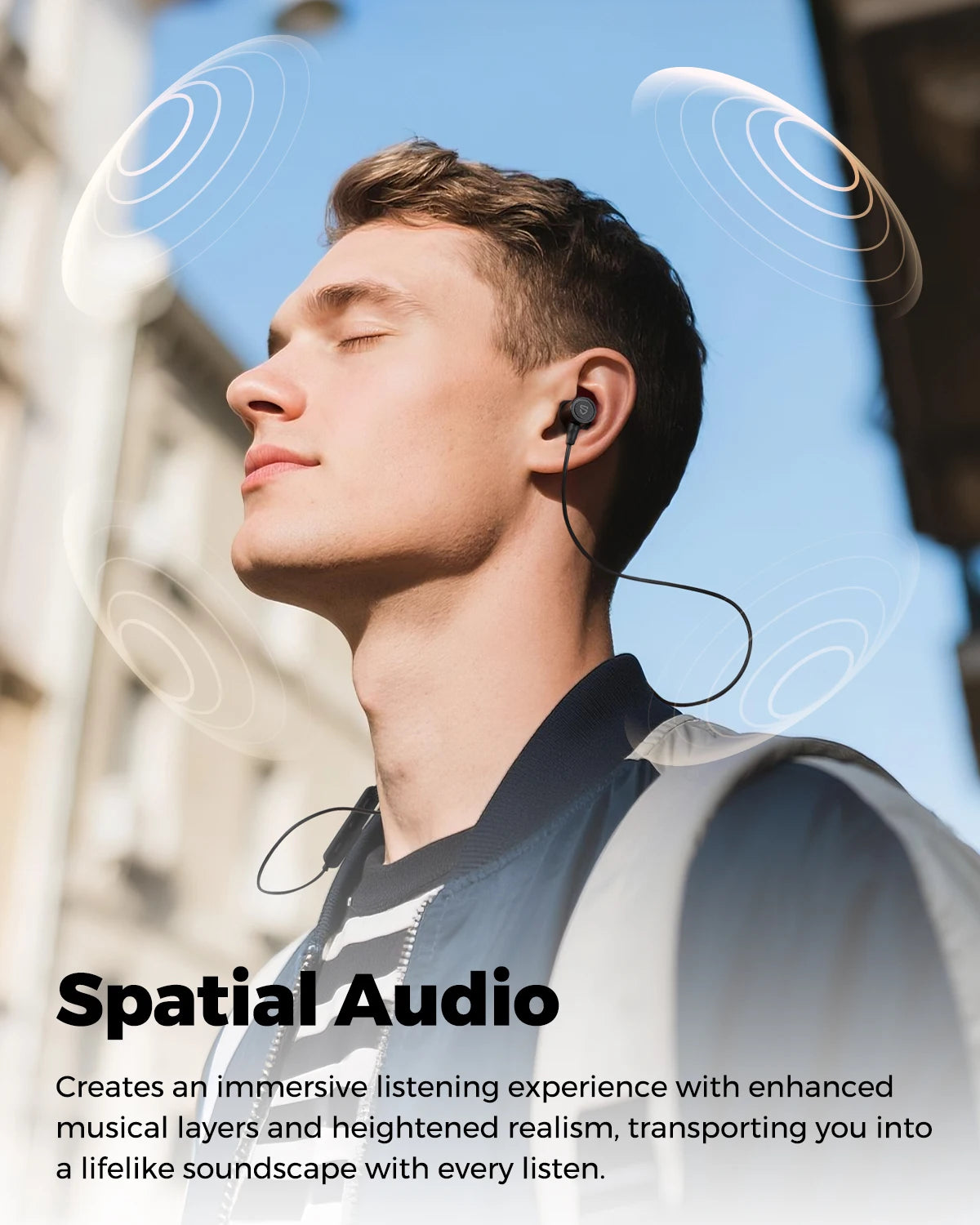 SoundPEATS Q40 HD Bluetooth Earphones LDAC HiRes Dual Magnet Driver