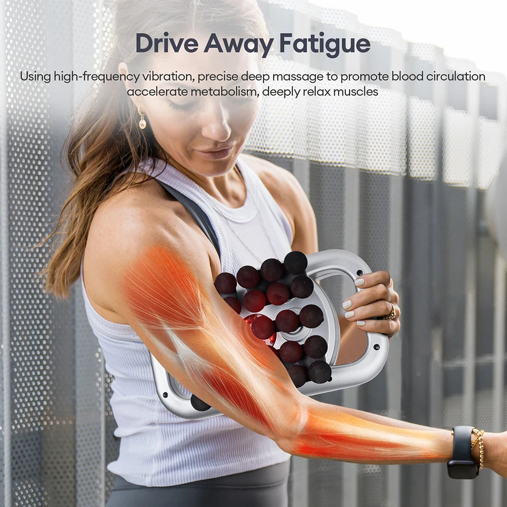 Foreverlily 30 Head Fascia Gun High Frequency Massager