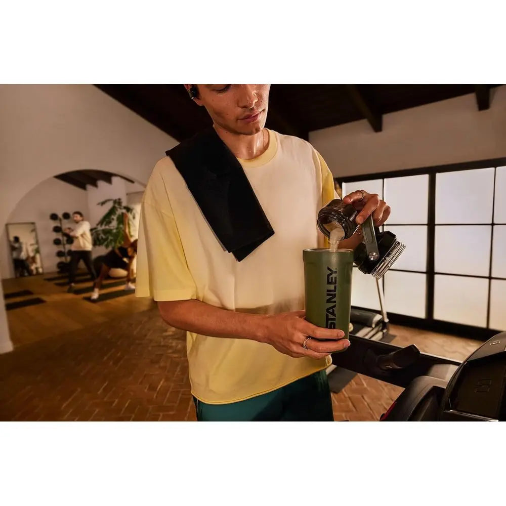 XMSJ BPA-Free Insulated Stainless Steel Shaker Cup With Leakproof Lid