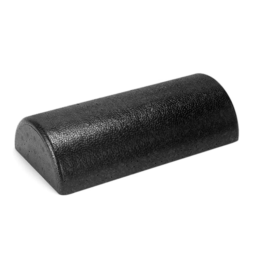 Shunmaii High Density Half Round Yoga Roller Massage Foam Roller